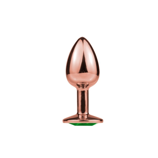 Plug Anal Acier Inoxydable – Arrondi, Tailles S/M/L - Strass 2
