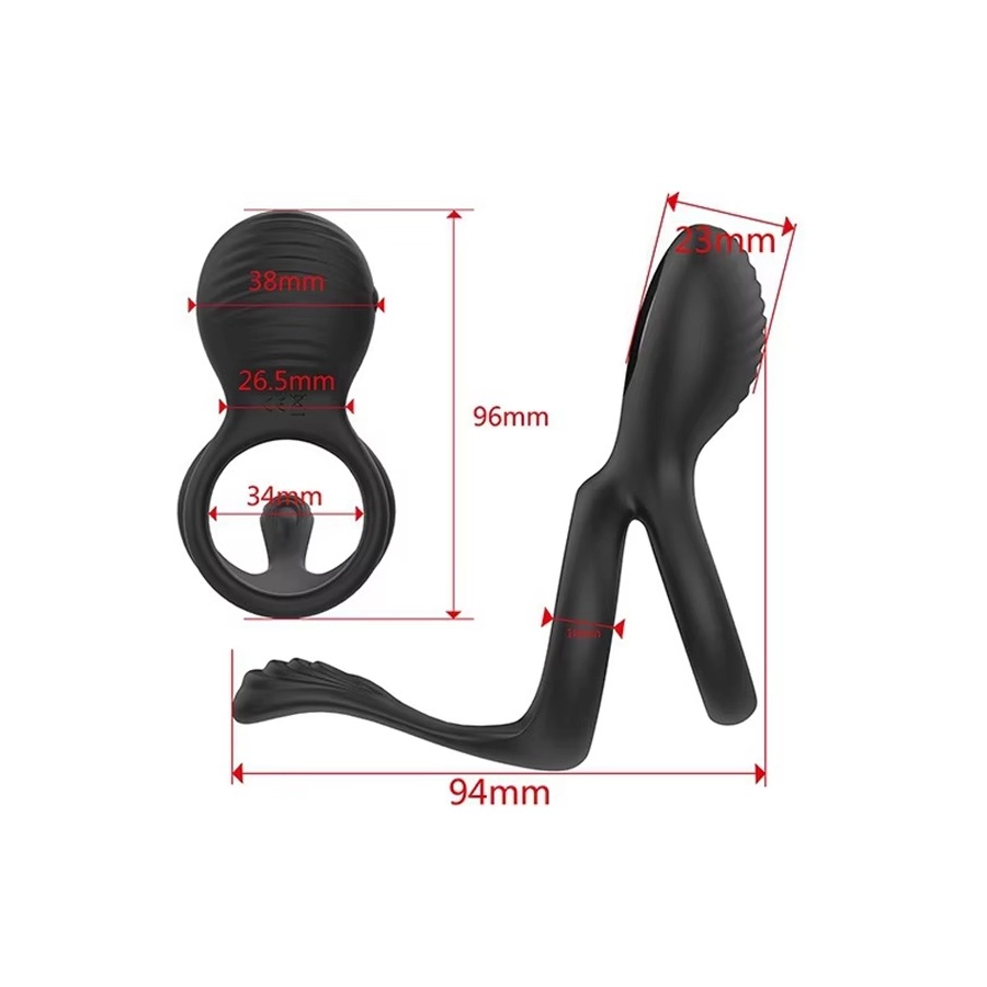 Hébé – Stimulateur Masculin Prostate, Penis Télécommande USB