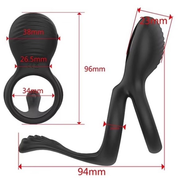 Hébé – Stimulateur Masculin Prostate, Penis Télécommande USB
