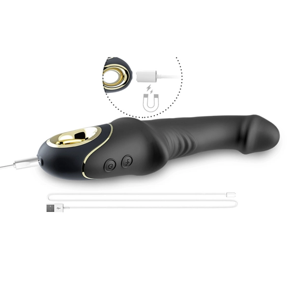 Hécate – Vibromasseur Point G, 9 Modes, Anneau Ergonomique