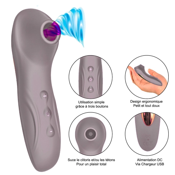 Flora – Suceur de Clitoris, Stimulation Variable & Puissante