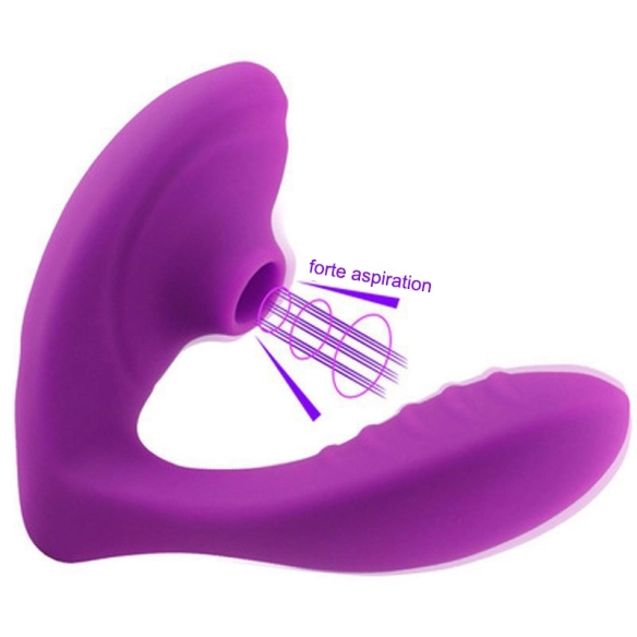 Vénus – Vibromasseur Double Stimulation, Sextoy Point G et Clitoris