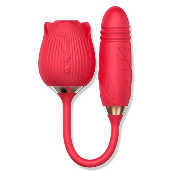 Gaïa – Stimulateur 2-en-1, Succion clitoris & Œuf Vibrant