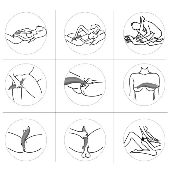 Dioné – Stimulateur Dauphin, Point G, Clitoris et tétons