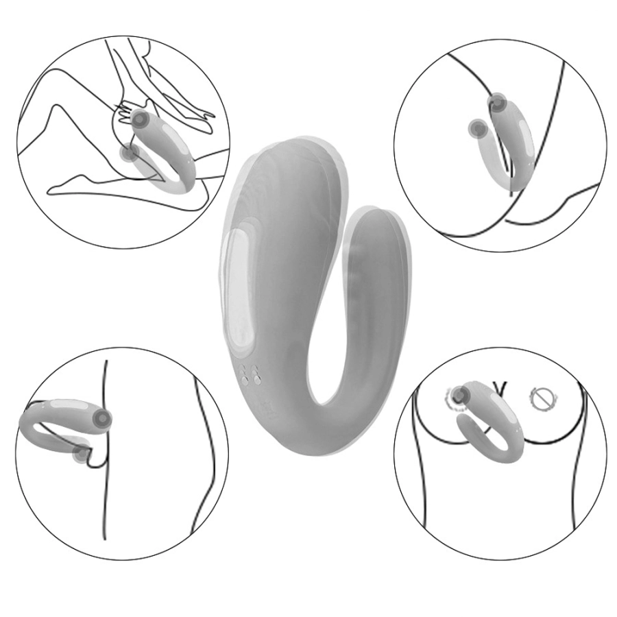 Démeter – Double stimulateur Clitoris & Point G, Télécommande