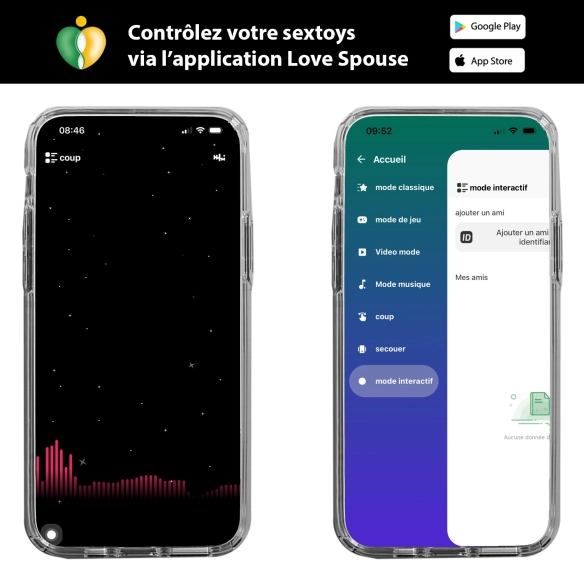 Nyx – Œuf Vibrant Connecté via une Application Smartphone