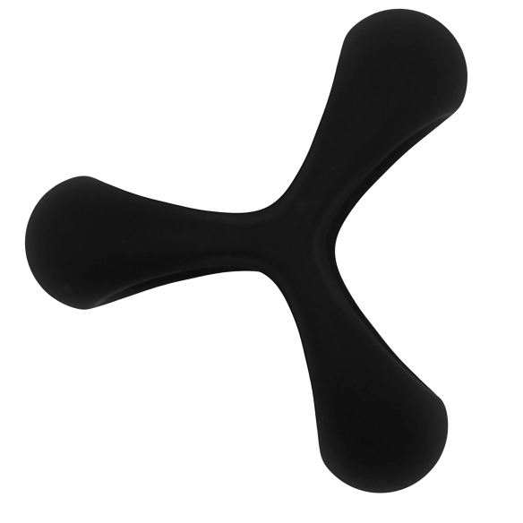 Iris – Anneau Pénien & Testicules, Silicone – Anti-éjaculation