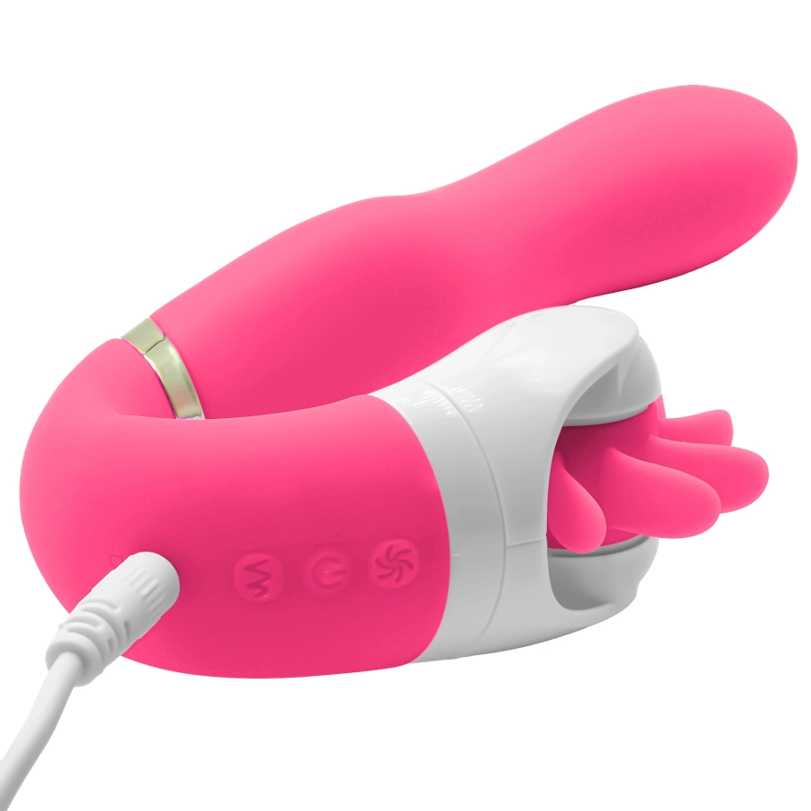 Calypso –Stimulateur Clitoris et Point G, Langue Rotative
