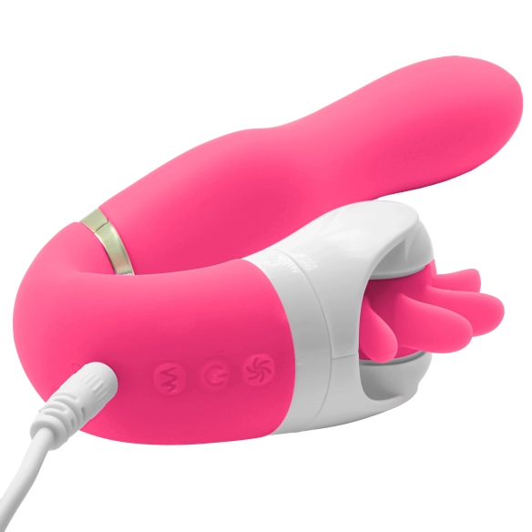 Calypso –Stimulateur Clitoris et Point G, Langue Rotative