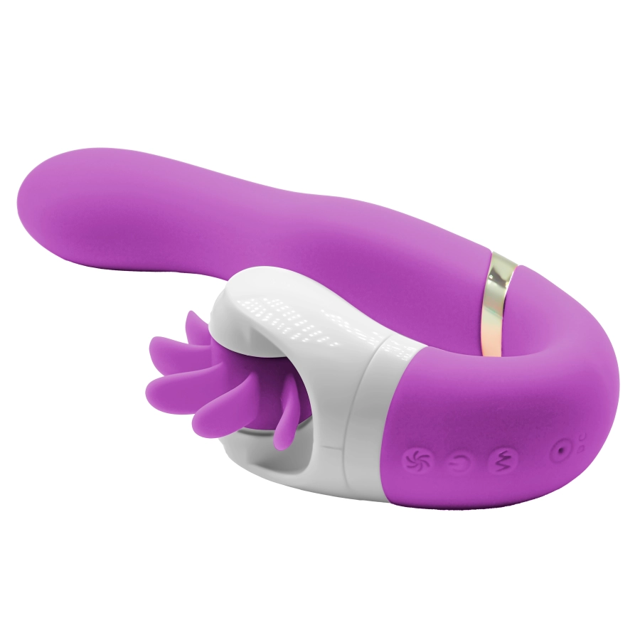 Calypso –Stimulateur Clitoris et Point G, Langue Rotative