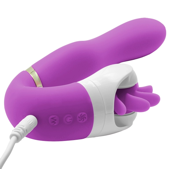 Calypso –Stimulateur Clitoris et Point G, Langue Rotative
