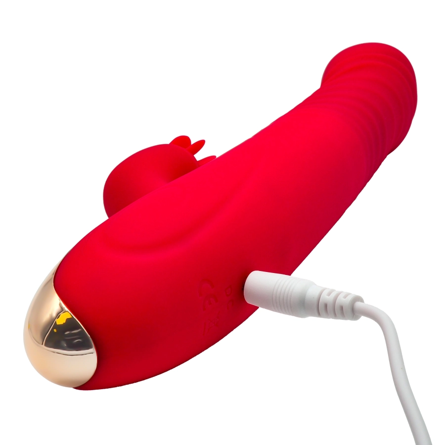 Zeus – Vibromasseur Rabbit Chauffant, Rotation Clitoridienne