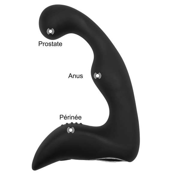 Némésis – Stimulateur Prostate pour homme, 9 Vibrations USB