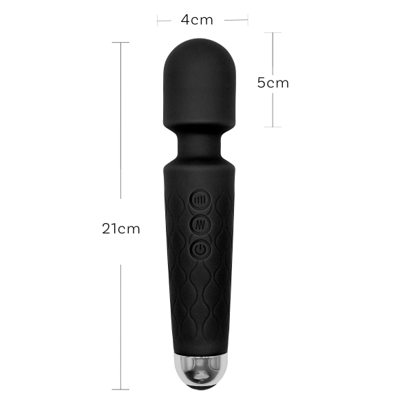 Hermès – Wand Massager Clitoridien, 20 Modes, 8 Intensités