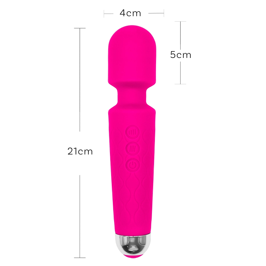 Hermès – Wand Massager Clitoridien, 20 Modes, 8 Intensités