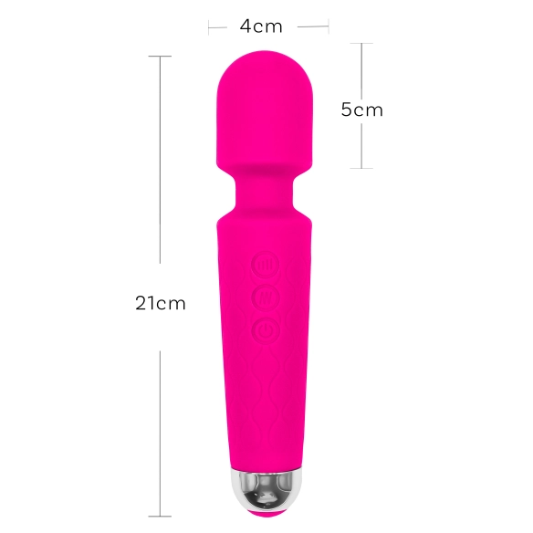 Hermès – Wand Massager Clitoridien, 20 Modes, 8 Intensités