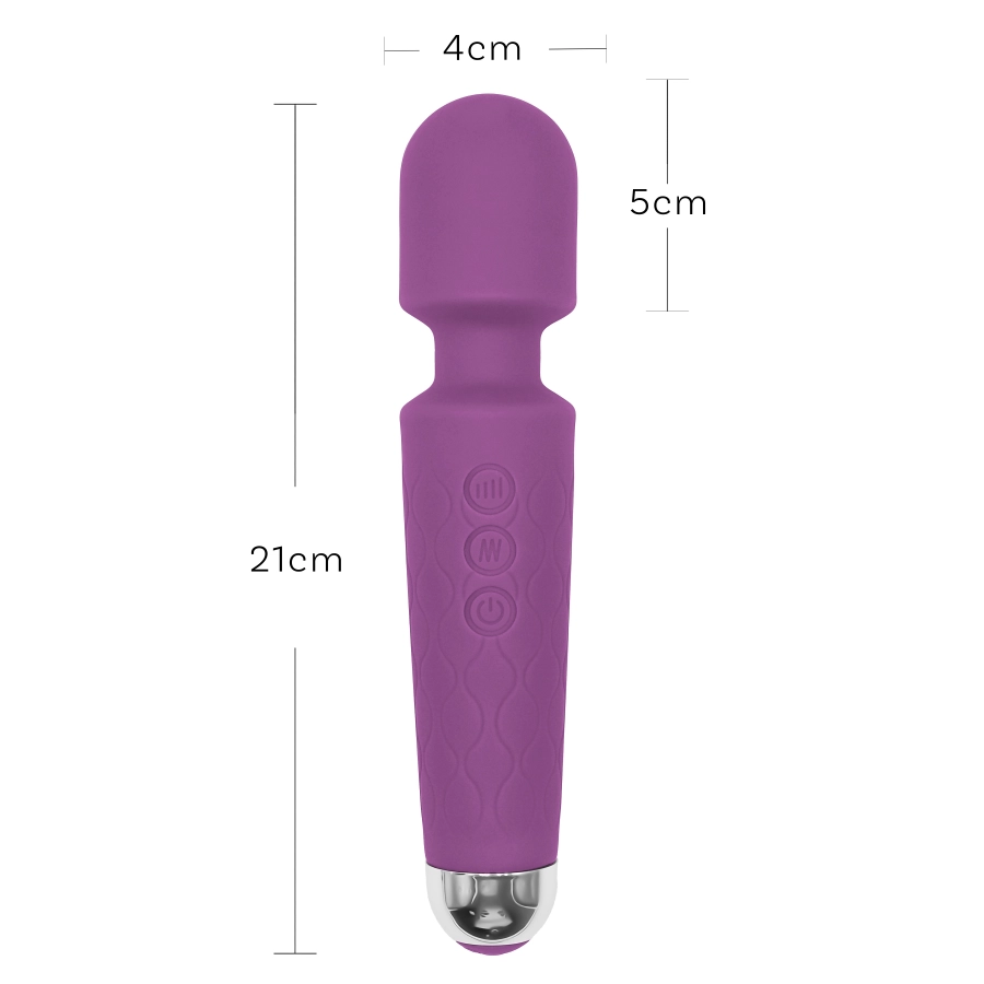 Hermès – Wand Massager Clitoridien, 20 Modes, 8 Intensités