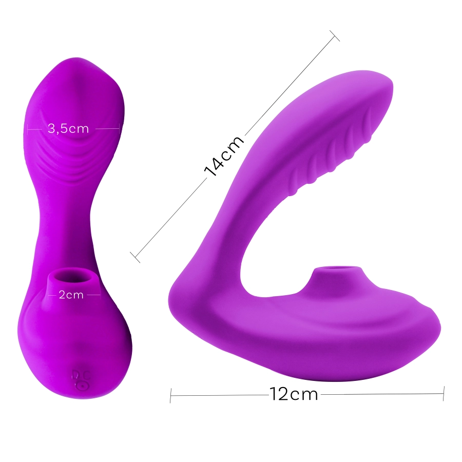 Vénus – Vibromasseur Double Stimulation, Sextoy Point G et Clitoris