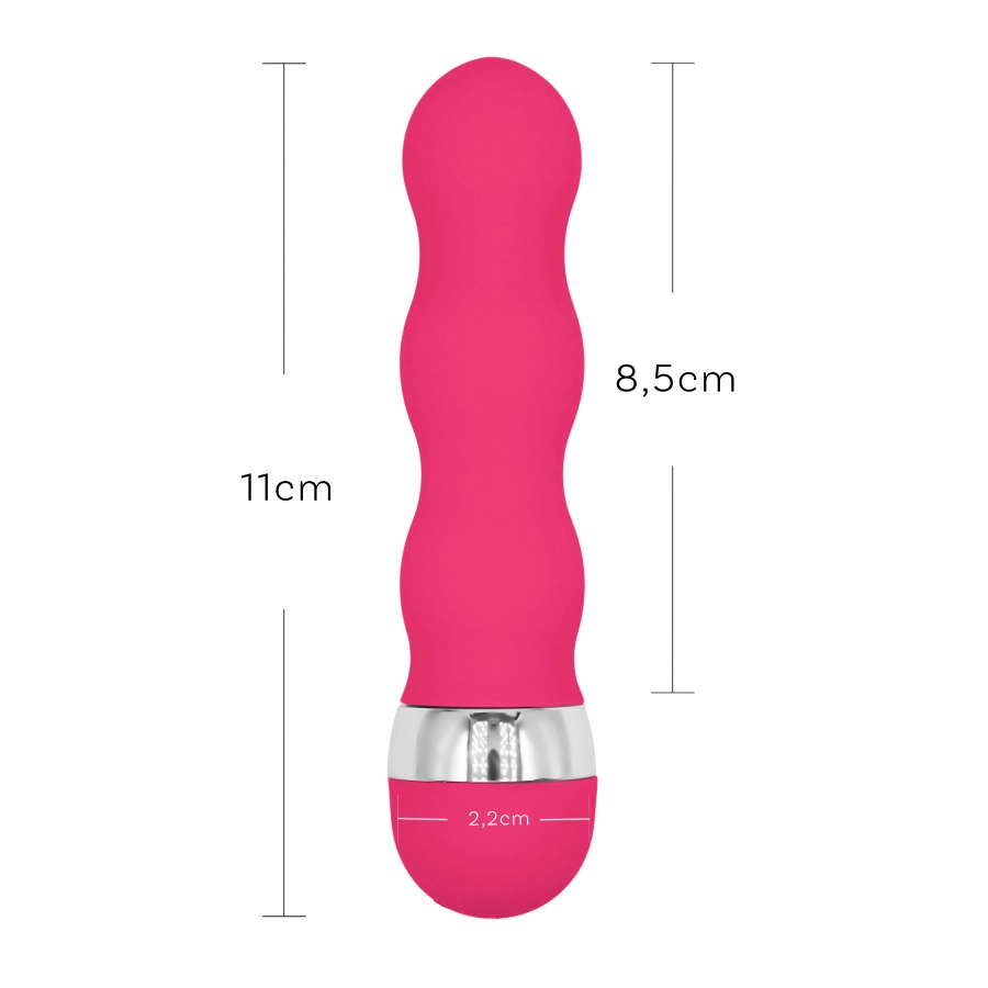 Aurora – Vibromasseur point G et Clitoris de Poche pour Voyage