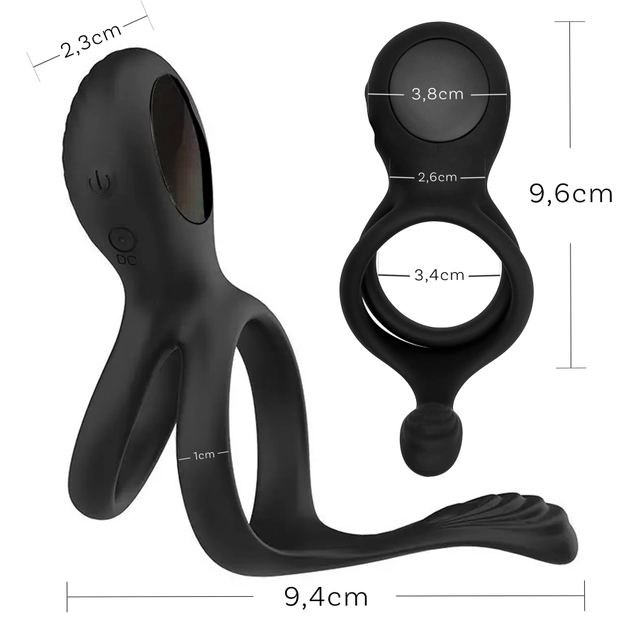 Hébé – Stimulateur Masculin Prostate, Penis Télécommande USB