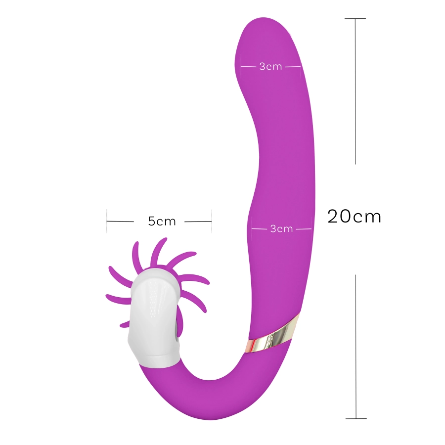 Calypso –Stimulateur Clitoris et Point G, Langue Rotative