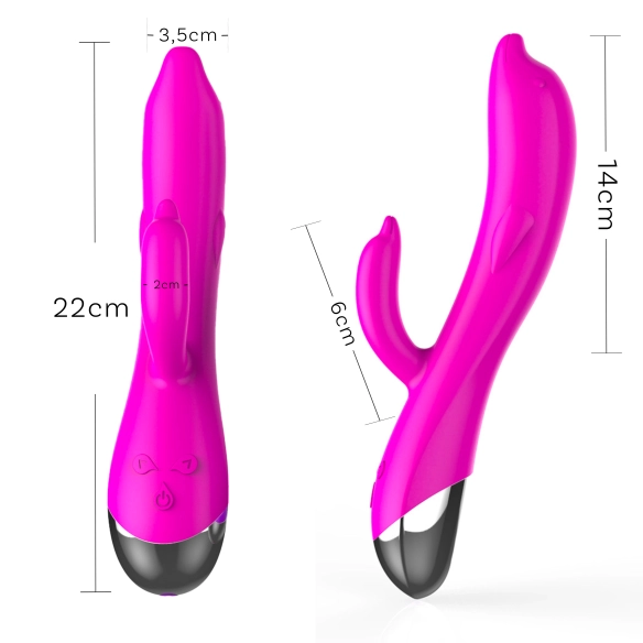 Poséidon – Vibromasseur Rabbit Dauphin Clitoris et Point G