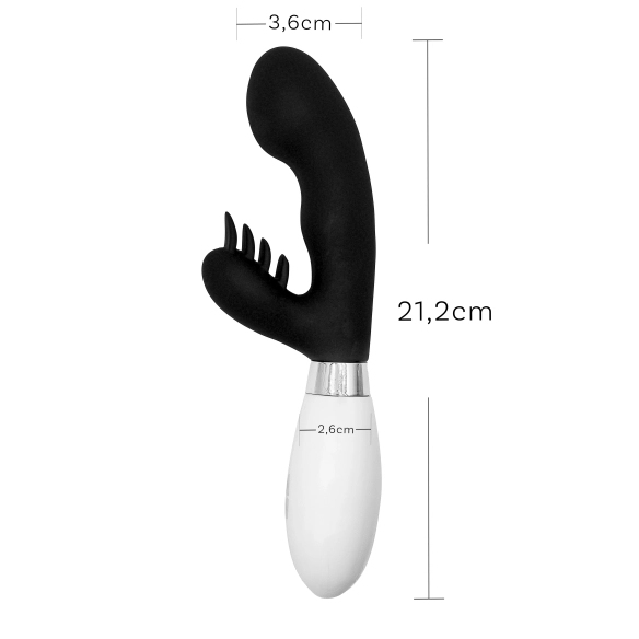 Harmonia – Vibromasseur Rabbit, 4 Langues Simulation Cunilingus