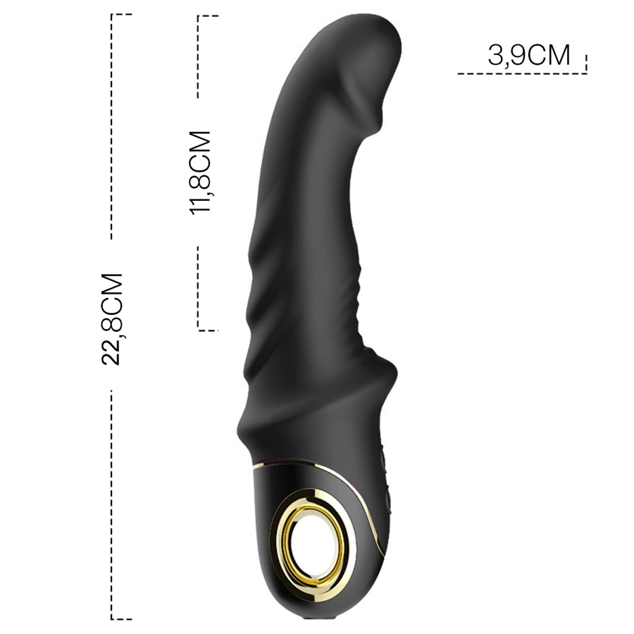 Hécate – Vibromasseur Point G, 9 Modes, Anneau Ergonomique