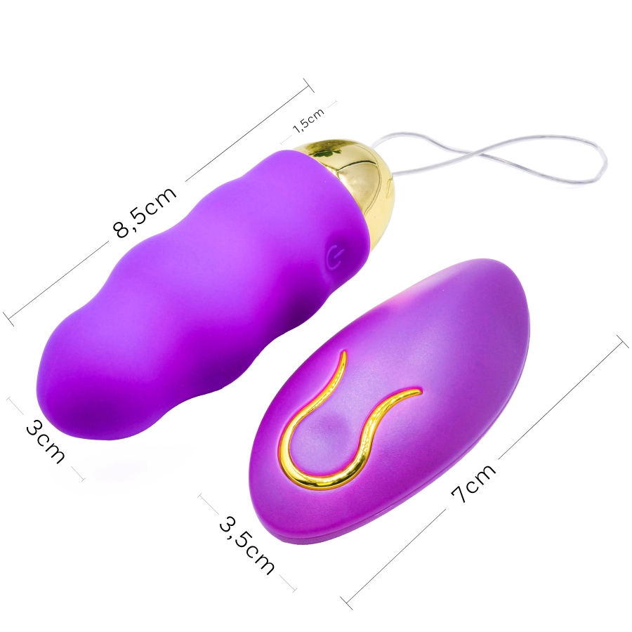 Hestia – Œuf Vibrant Télécommande Premium, 10 Modes & USB