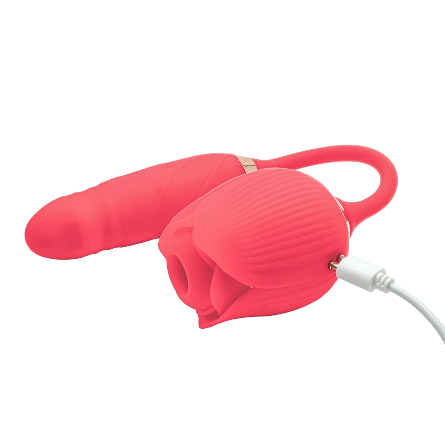 Gaïa – Stimulateur 2-en-1, Succion clitoris & Œuf Vibrant